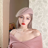 Irregular Pillbox Cap Fashion Hat