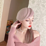 Irregular Pillbox Cap Fashion Hat