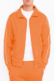 Mens Side Pipe Track Jacket