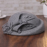 Chic Fascinator Irregular Pillbox Cap Fashion Hat