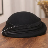 Lady Chic Fascinator Irregular Pillbox Cap