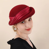 Lady Chic Fascinator Irregular Pillbox Cap