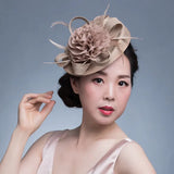 Chic Fascinator Hat Cocktail Wedding Party Church Headpiece Hair Accessories