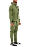 Mens Full Zip Sweat Pant Sweat Set