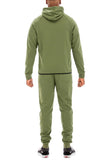 Mens Full Zip Sweat Pant Sweat Set