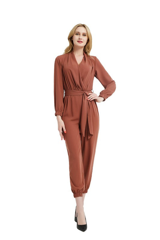 Rust Jumpsuit