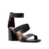 Firm 3 BAND SANDAL Black Sandal