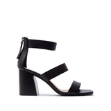 Firm 3 BAND SANDAL Black Sandal