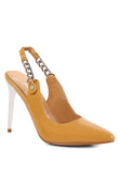 HIGH HEELED SLING BACK SANDAL