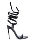 SMACKER STILETTO LACE UP SANDAL