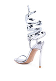 SMACKER STILETTO LACE UP SANDAL