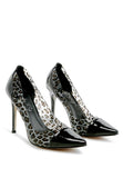 Clear Stiletto Pumps