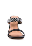 HIGH HEEL METAL BALL SANDALS