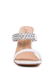 HIGH HEEL METAL BALL SANDALS