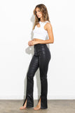 FRONT SLIT SLIM BOOTCUT