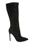 Playdate Pointed Toe High Heeled Calf Boot