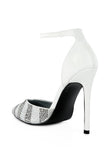 High Heeled Diamante Sandals