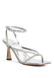 Crush It Diamante Mid Heel Sandal