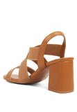 Comfortable Straps Block Heel Sandals