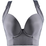 Plus Size Bras Women Hide Back Fat Underwear Shpaer Incorporated Full Back Coverage Deep Cup Sexy Push Up Bra Lingrie