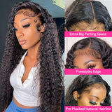 Water Wave Lace Front Wig 30 40 Inch 360 Full Lace Human Hair Wig Pre Plucked Brazilian Hair 13x6 Deep Wave Hd Lace Frontal Wig