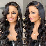 Body Wave 13x4 13x6 Lace Front Human Hair Wigs PrePlucked Brazilian HD 4x4 Closure Wig With Baby Hair Remy 360 Lace Frontal Wigs