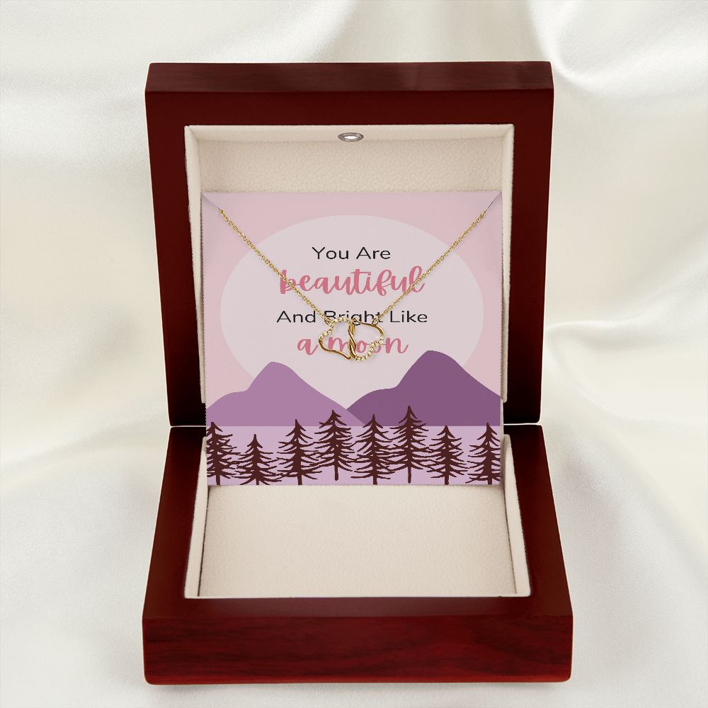 2 Hearts Necklace Gift. #wifeymaterial