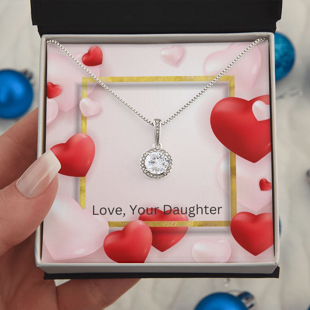 Necklace Gift To My Daughter, Love Gift Idea To My Daughter