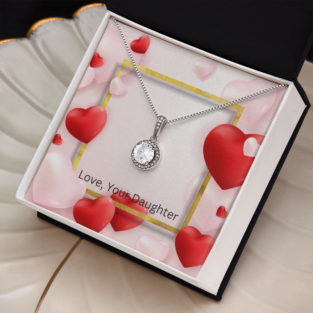 Necklace Gift To My Daughter, Love Gift Idea To My Daughter