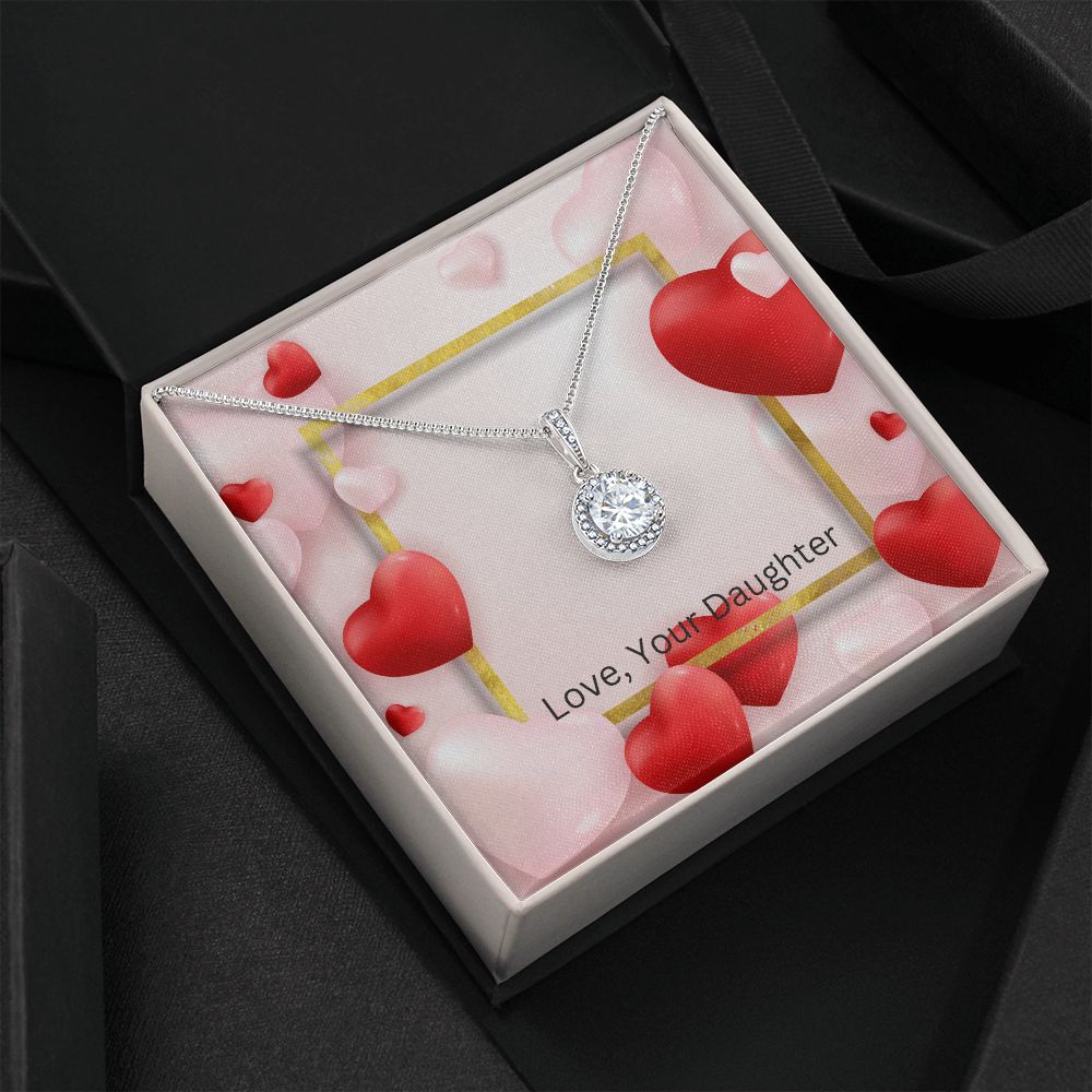Necklace Gift To My Daughter, Love Gift Idea To My Daughter