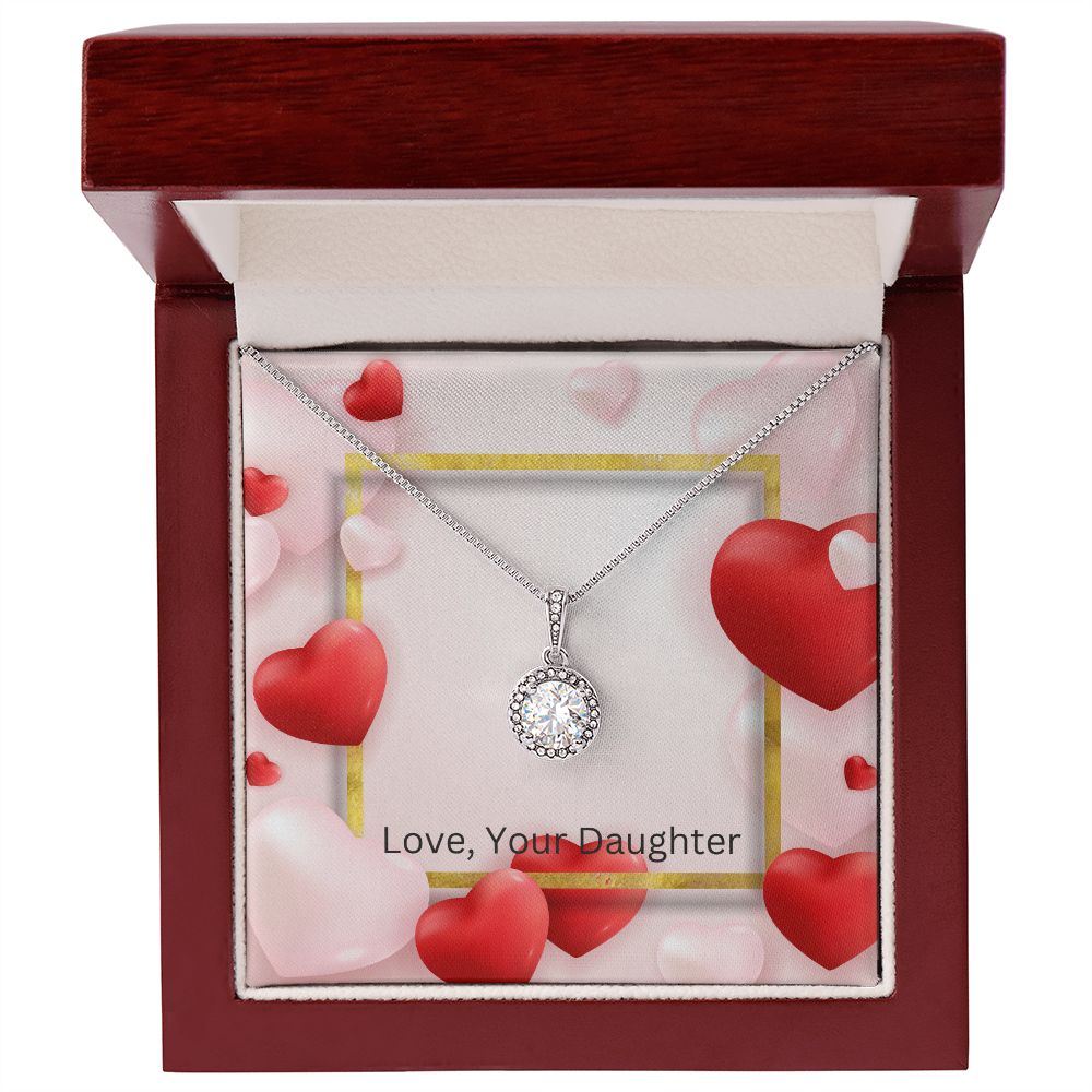 Necklace Gift To My Daughter, Love Gift Idea To My Daughter