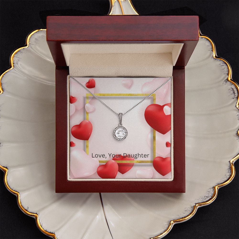 Necklace Gift To My Daughter, Love Gift Idea To My Daughter