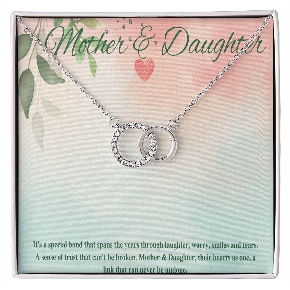 Mother Daughter Necklace • Mothers day Necklace • Mother Daughter Gift • Mother Daughter Jewelry • 2 Circles Necklace