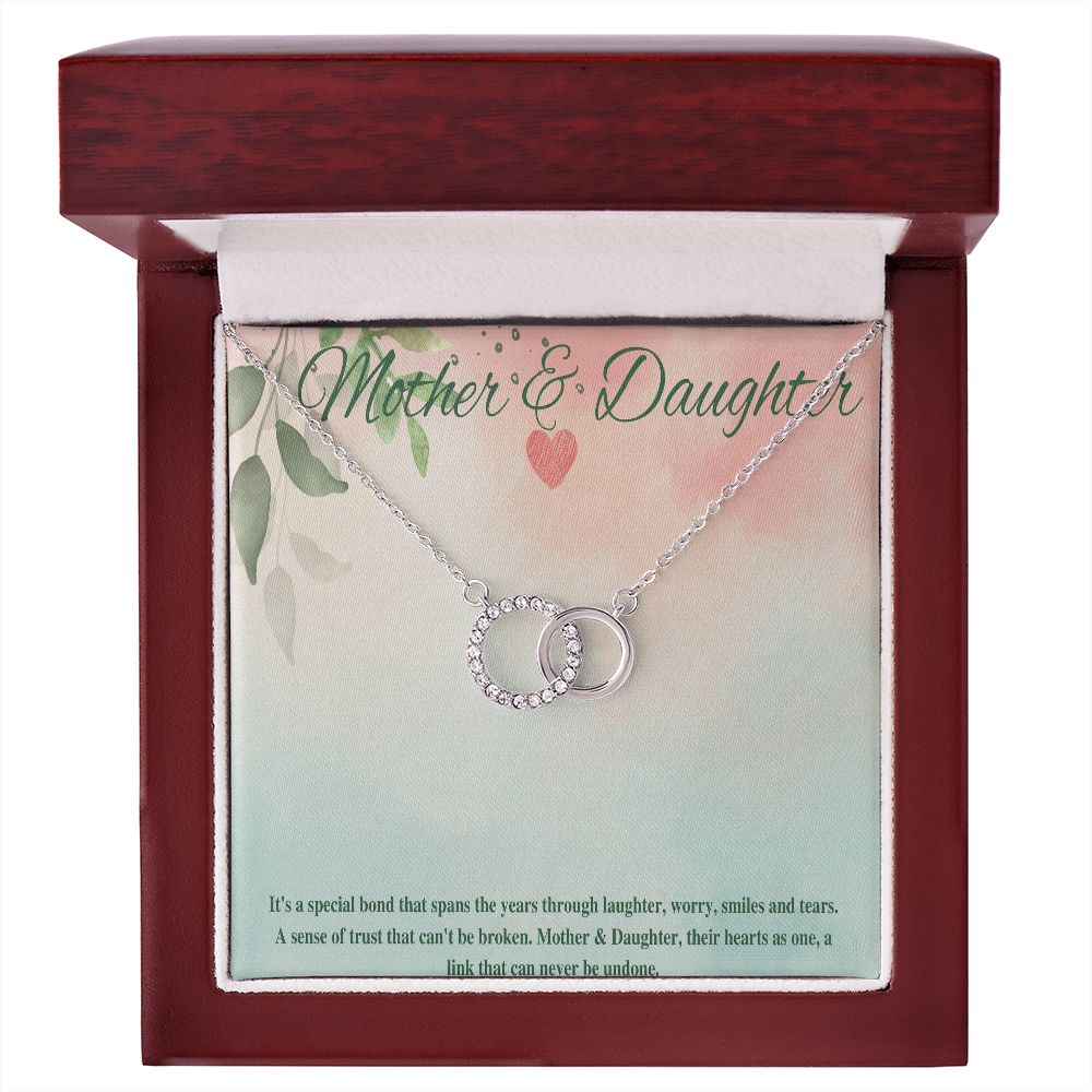 Mother Daughter Necklace • Mothers day Necklace • Mother Daughter Gift • Mother Daughter Jewelry • 2 Circles Necklace